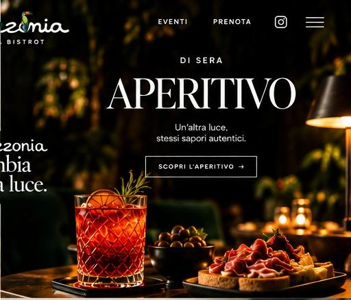 Il gusto della sera.